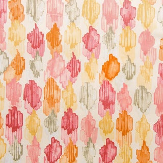 P. Kaufmann "Spot on Cantaloupe" Cotton Fabric- 8 yards For Sale