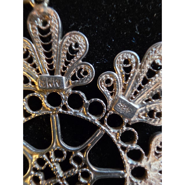 Collection of Vintage Sterling Silver Metropolitan Museum of Art Christmas Ornaments For Sale - Image 12 of 17