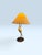 Contemporary 1990s Festa & Co. Glen Ellen California Sculptural Steel & Stone Table Lamp For Sale - Image 3 of 8