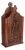 19th Century French Fariniere Box, Hand-Carved Walnut, Circa 1850 For Sale