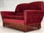 Danish 2-Seater Sofa in Red Furniture Velour, 1970s For Sale - Image 12 of 14