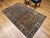 19th Century Persian Farahan Rug, Hand-Knotted Wool, Allover Floral Pattern, Camelhair & Blue, 5x7 For Sale - Image 12 of 18