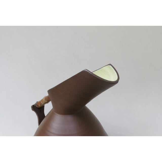 Terracotta Vase, 1950s For Sale - Image 10 of 17