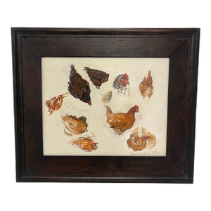 Hen Sketches by Rachel Personett