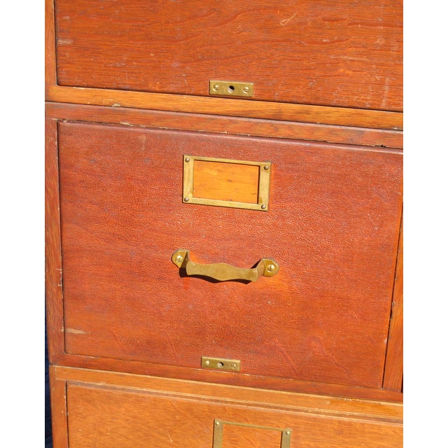 Antique Library Bureau Sole Makers File Multi Drawer Chairish