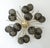 Not Yet Made - Made To Order 21st Century Mezzo Satin Brass Smoky Murano Flush Mount by Fabio LTD For Sale - Image 5 of 9
