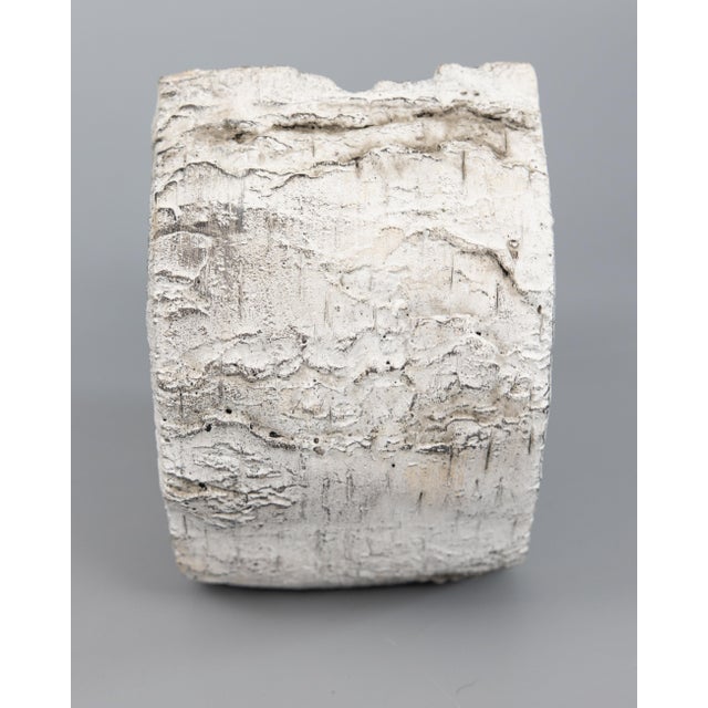 Late 20th Century Vintage French Faux Bois Planter For Sale - Image 5 of 8