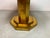 Mid-Century Octagonal Brass and Burl Veneer Coffee Table, 1970s For Sale - Image 11 of 18