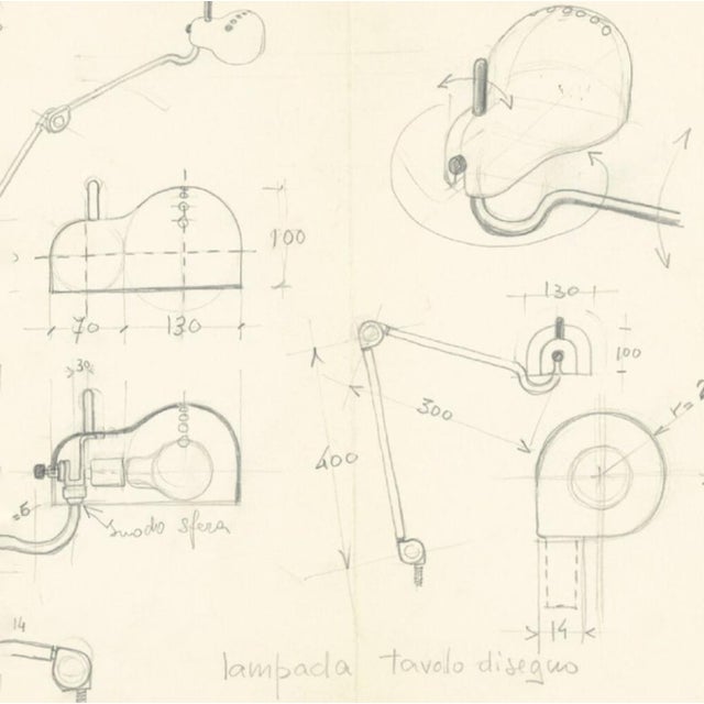 Topo Lamp by Joe Colombo for Stilnovo, 1970s For Sale - Image 3 of 16