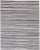 Textile 2010s Modern Handmade Striped Wool Rug in Ivory and Brown For Sale - Image 7 of 7