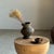 Side Table with Hemispherical Top in Beige Mango Wood, 1980s For Sale - Image 9 of 18
