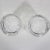 Pair of Cut Crystal Pineapple and Pinwheel Whiskey Glasses Rocks- Set of 2 For Sale - Image 6 of 7