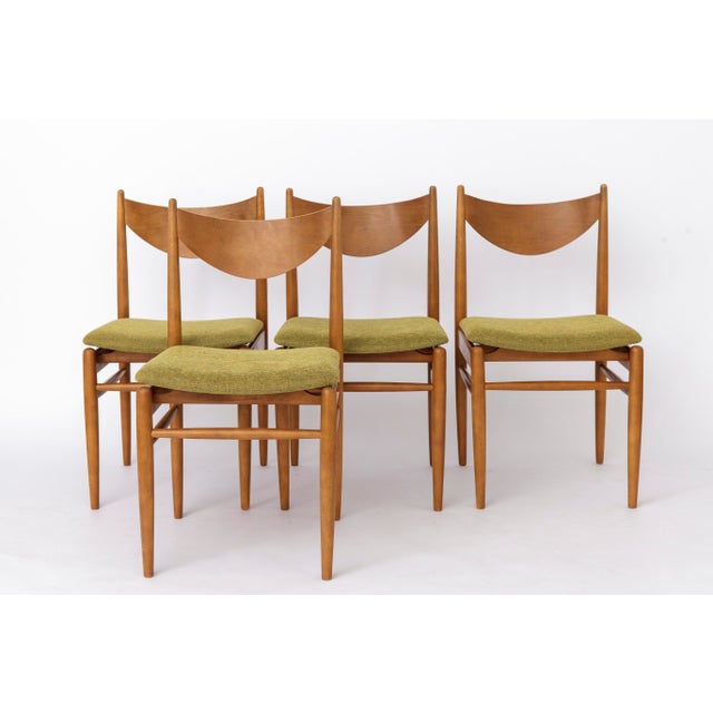 Set of 5 Vintage Dining Chairs, 1960s, Germany – by Wenzel A beautiful set of vintage chairs from the 1960s, made in...