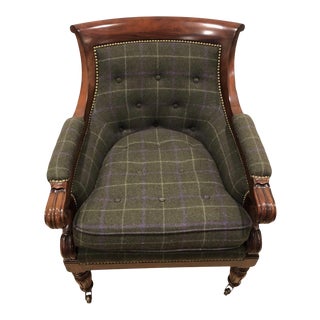 21st Century Ralph Lauren Classic Club Chair For Sale