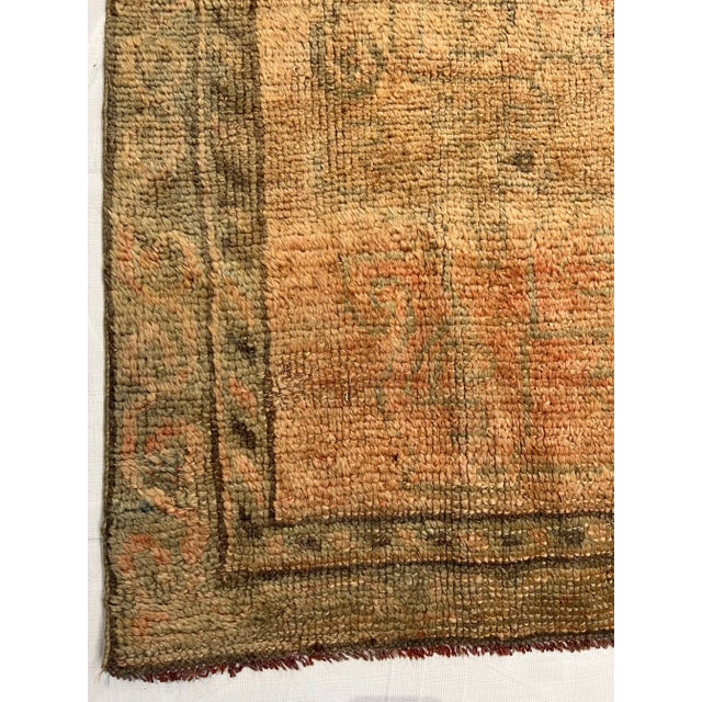 Antique Turkish Oushak rugs have been woven in Western Turkey since the beginning of the Ottoman period. Historians...