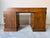 Baker Furniture Milling Road Hollywood Regency Campaign-Style Walnut Desk With Leather Top/ Sold For Sale - Image 11 of 12