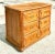 Vintage English Georgian Style Oak Gentleman’s Chest For Sale - Image 11 of 12