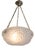 Antique French Art Deco Pendant Light by Henry Mouynet, 1930 For Sale