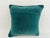 Textile Mid Century Needlepoint Parrot Pillow With Velvet Back For Sale - Image 7 of 7