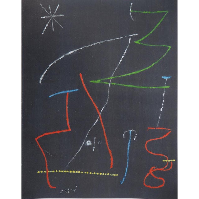 After Joan Miro, In the Garden Under the Stars, 1958, Lithograph For Sale - Image 6 of 6