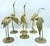 Brass Cranes, 1960s, Set of 6 For Sale - Image 4 of 9
