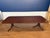 Traditional Traditional Georgian Style Banded Mahogany Dining Table by Leighton Hall - Showroom Sample For Sale - Image 3 of 14