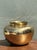 Brass Vintage Hammered Brass Vase For Sale - Image 8 of 16