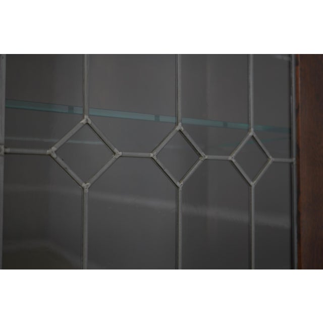 Stickley Mission Oak Arts & Crafts China Cabinet For Sale - Image 12 of 18