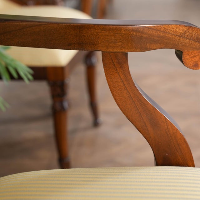 Back Upholstered Chairs- Set of 10 For Sale - Image 6 of 12