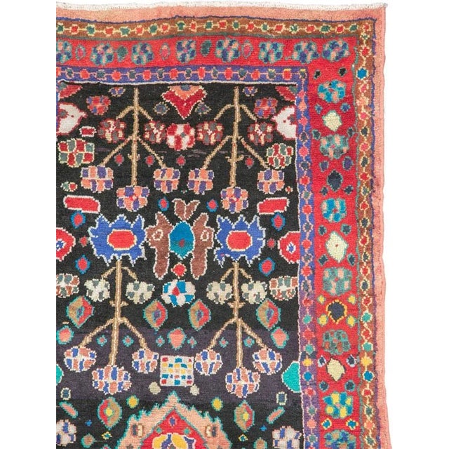 Modern Vintage Persian Hamadan Rug – Size: 2' 9" X 5' 9" For Sale - Image 3 of 9