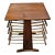 1950s Bucciarelli Itallian Bobbin and Spindle Pine Magazine Rack and Side Table For Sale