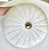 Directoire-Style French Pleated Alabaster Bowl Flush Mount Ceiling Light For Sale - Image 10 of 17