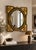 Wood Vintage Neoclassical Empire Italian Giltwood Mirror with Fruit and Laurel Motifs, 1970s For Sale - Image 7 of 10