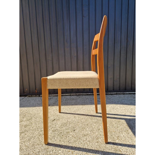 1950s Garmi Dining Chairs attributed to Nilson Jonsson for Troeds, Sweden, 1950s, Set of 4 For Sale - Image 5 of 9