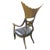 1930s 1934 Cleopatra Prop Egyptian Throne Chair Used by Claudette Colbert For Sale - Image 5 of 8