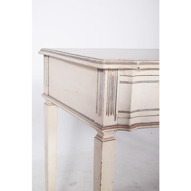 Portuguese White Painted Console, 1890s For Sale - Image 6 of 14