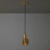 Mid-Century Modern 1960s Sculptural Brass Pendant Lamp by Armatur Hantverk Tibro, Sweden For Sale - Image 3 of 12