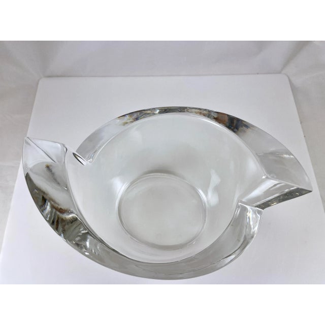 What a fabulous bowl! This Orrefors bowl has the right look for a contemporary modern home. It is stunning, and extremely...