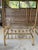 Hollywood Regency Pair of Vintage Faux Bamboo Metal Twin Four-Poster Canopy Beds For Sale - Image 3 of 12