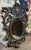 1920s Antique Louis XV Mirror with Scrolling Foliage, Shells and Leaves, 1920s For Sale - Image 5 of 8