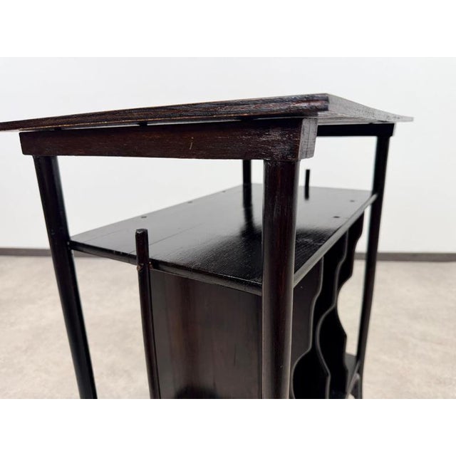 1910s Vienna Secession Bentwood Music & Record No. 11611 Stand Table, 1910 For Sale - Image 5 of 11