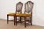 English Ethan Allen Federal Mahogany Shield Back Side Chairs or Dining Chairs, Pair For Sale - Image 3 of 14