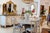 Italian Florentine Round Dining Table With Hand-Painted Top For Sale - Image 4 of 4