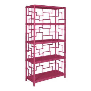 Tibet Etagere in Hot Pink