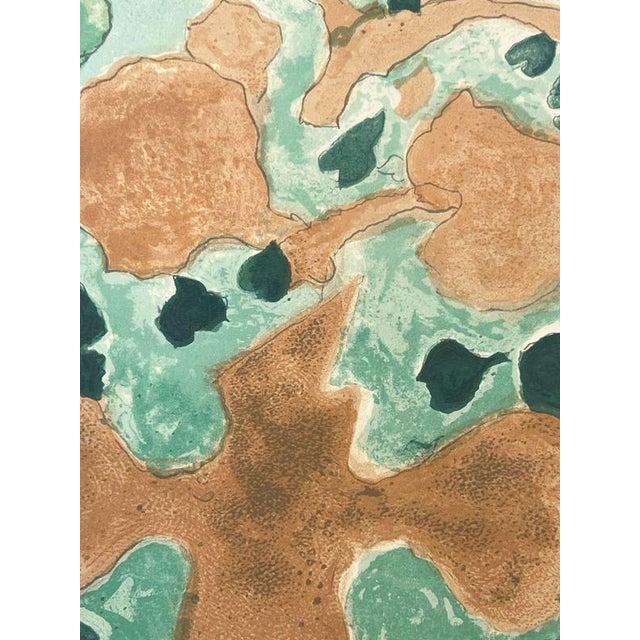 Modern Georges Braque, La Fôret Love Letter, 1963, Lithograph For Sale - Image 3 of 6