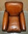 Vintage English Sofa and Chairs in Brown Leather, Set of 3 For Sale - Image 14 of 18