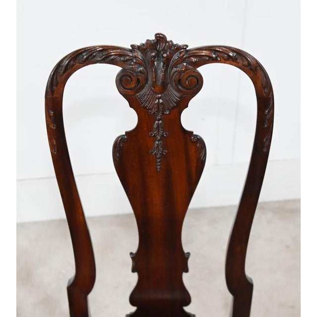 Victorian Mahogany Dining Set from Gillows of Lancaster, 1890, Set of 9 For Sale - Image 5 of 13