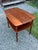 Mid Century Modern Danish Solid Teak Side Table by Peter Hvidt For Sale In Seattle - Image 6 of 10