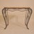 1980s French Wrought-Iron Console Table in the Manner of Andre Dubreuil For Sale - Image 10 of 12