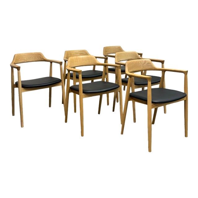 Interior Icons Hiroshima Armchairs, Set of Six For Sale